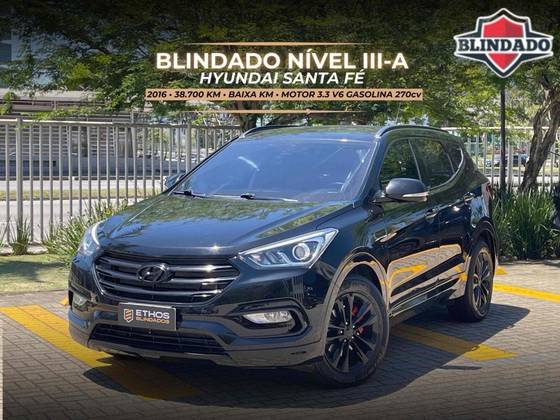 HYUNDAI SANTA FÉ 3.3 MPFI 4X4 V6 270CV GASOLINA 4P AUTOMÁTICO